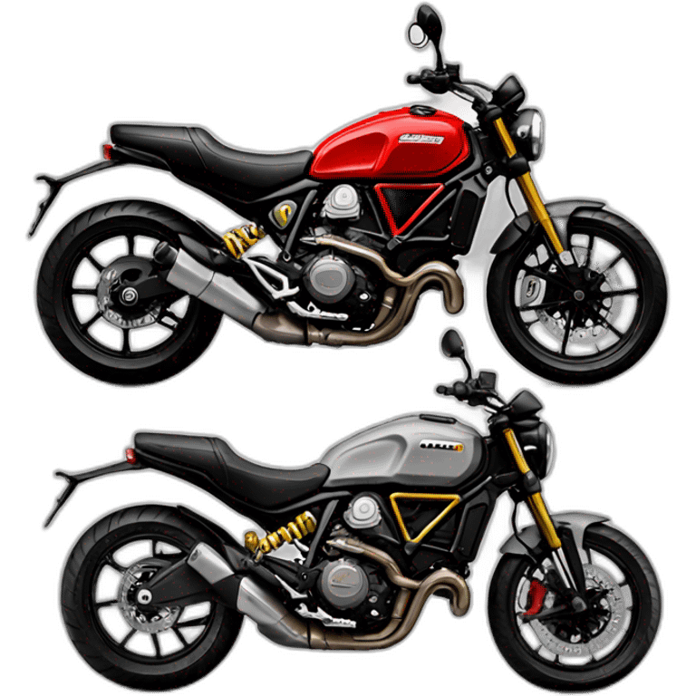 Ducati scrambler emoji