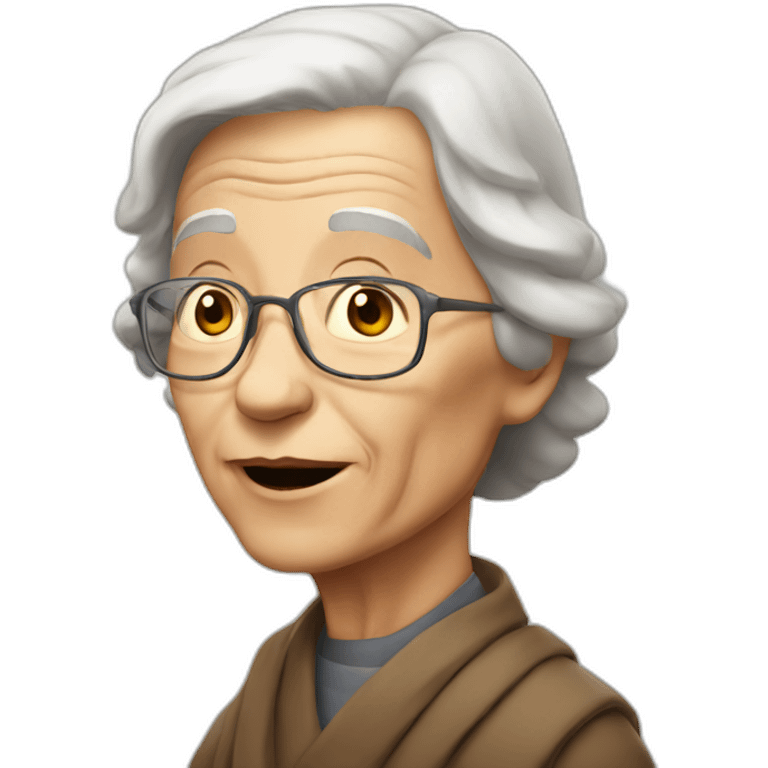 pray-elderly emoji