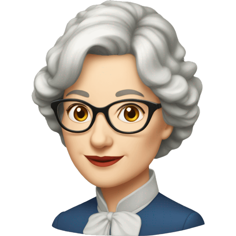 Mme Leclerc, prof aigrie emoji