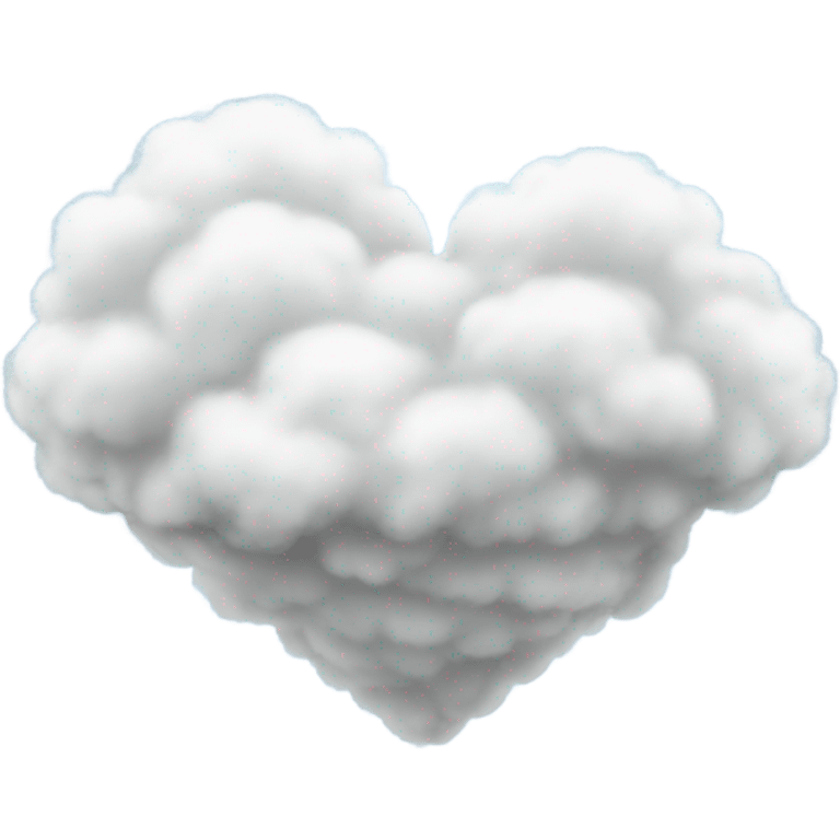 A cloud heart emoji