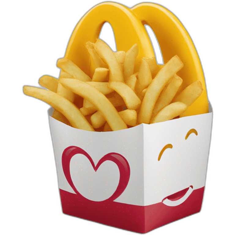 mcdonald's  happy meal emoji