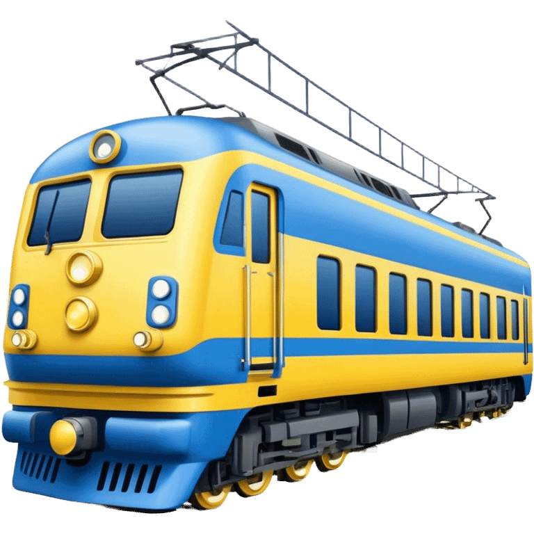 Passenger Train - New Intercity Fleet (Mariyung) (Model Year: 2023) (Iconic Colour: Blue and yellow) emoji