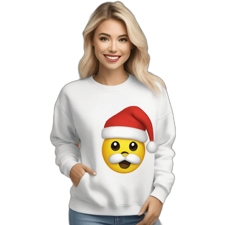 christmas sweatshirt emoji