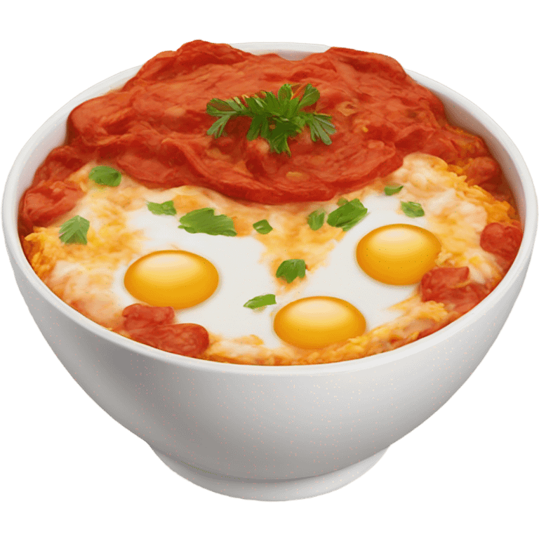 Make an emoji of traditional Turkish dish menemen emoji