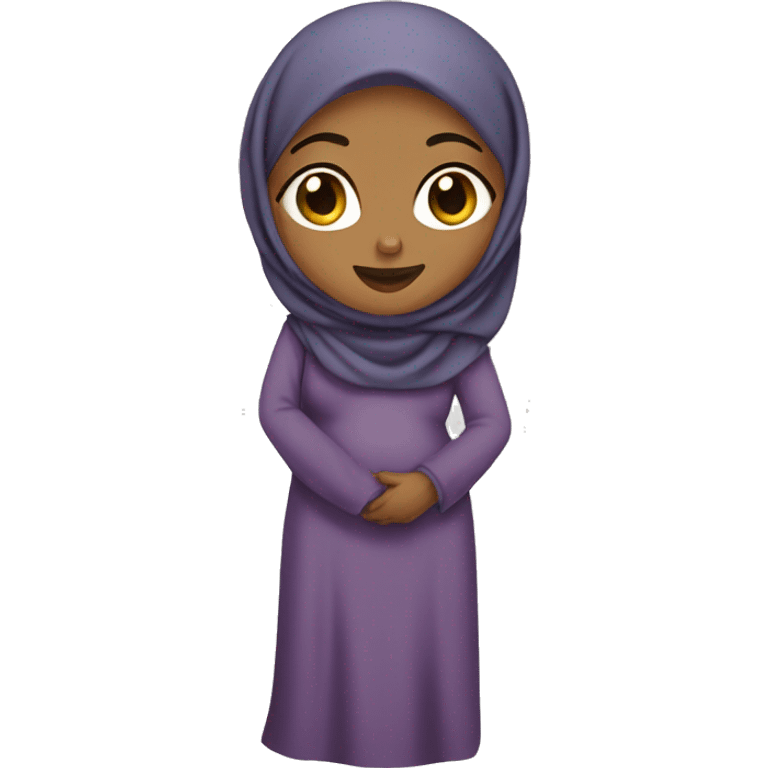 Hijabi pregnany emoji