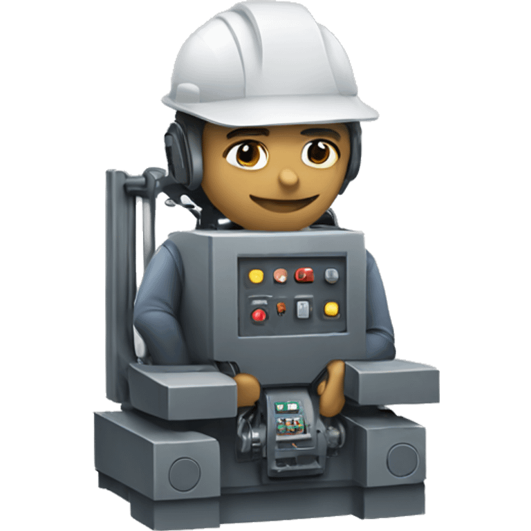 machine operator emoji