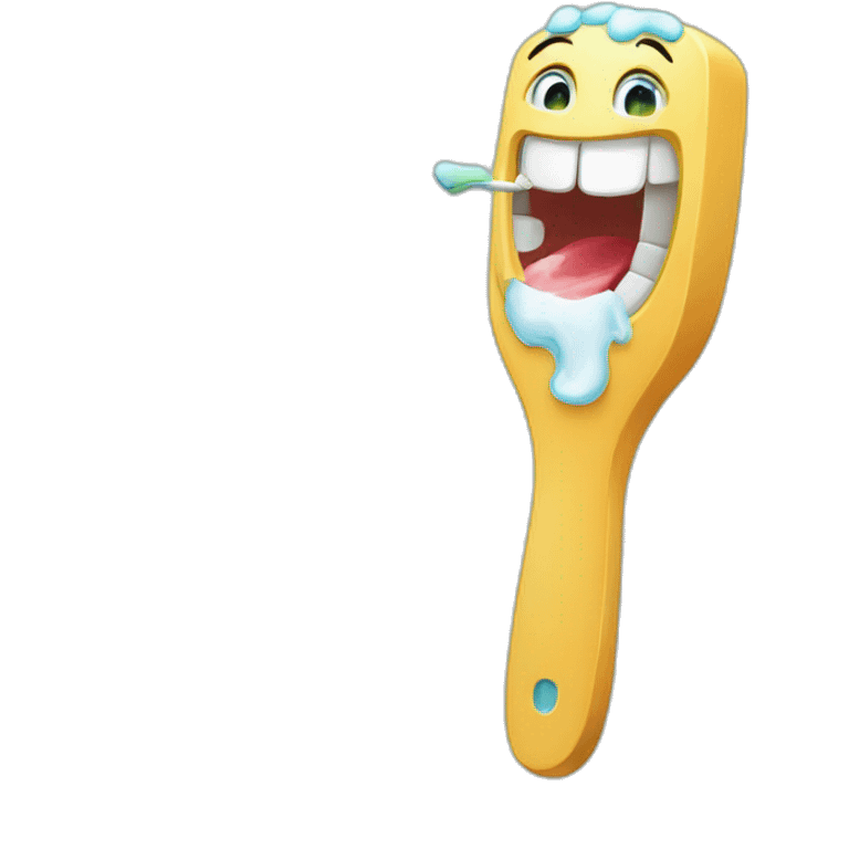 brush teeth emoji