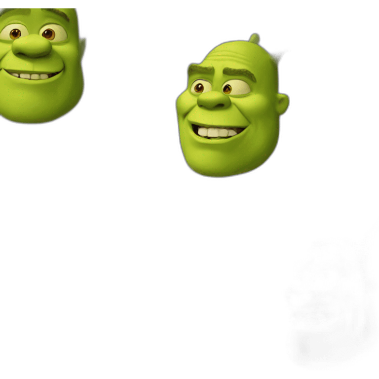 Shrek qui fait caca emoji