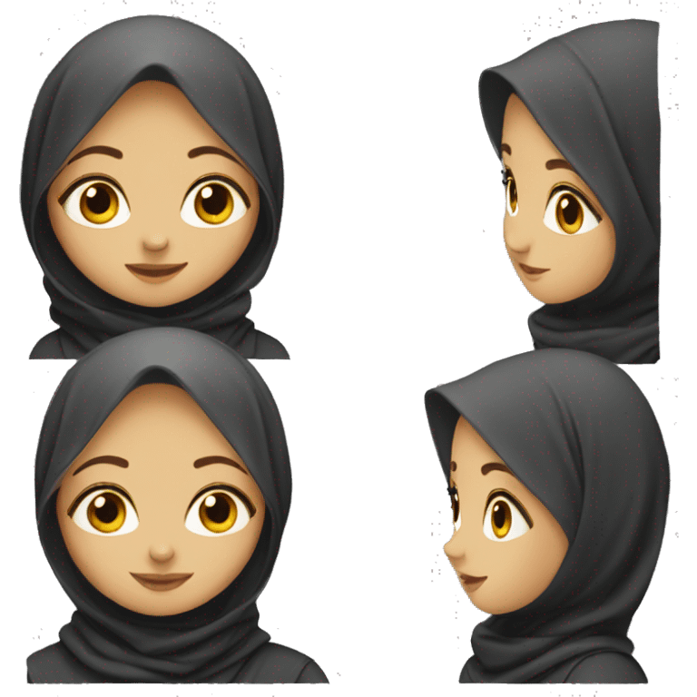 Girl hijab emoji