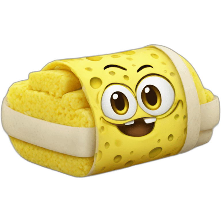 sponge bob burrito emoji