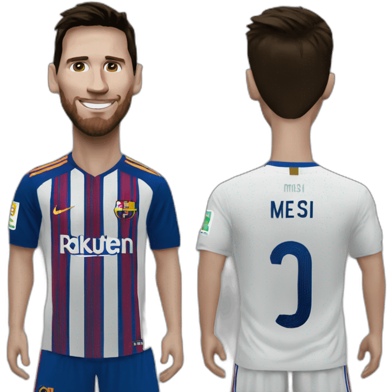 Messi Cristiano  emoji