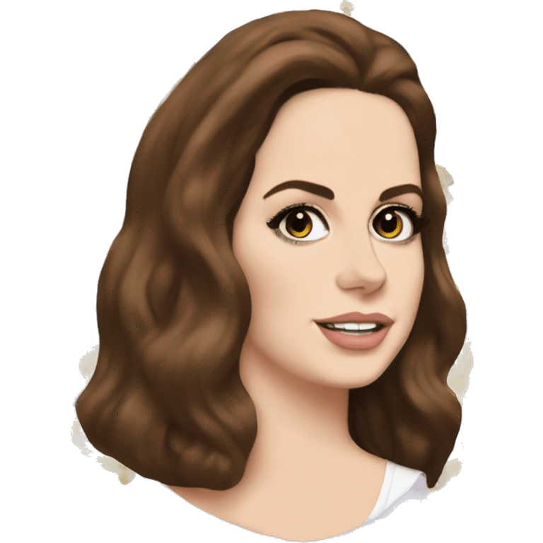 Lana del rey at Leeds fest 2024 emoji