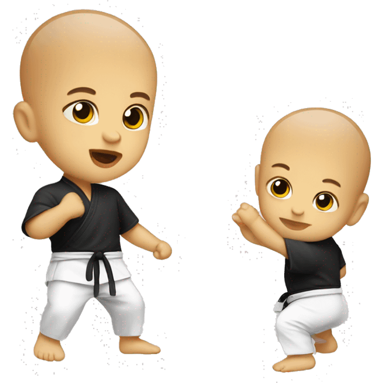 Baby makes Wing Chun emoji