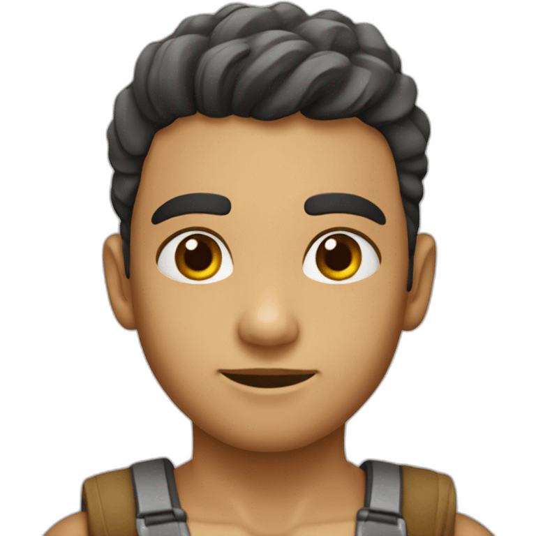 Alacrán con cara de niño emoji