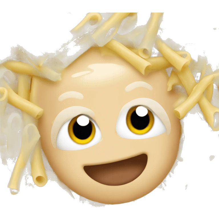 Chicken Alfredo pasta  emoji