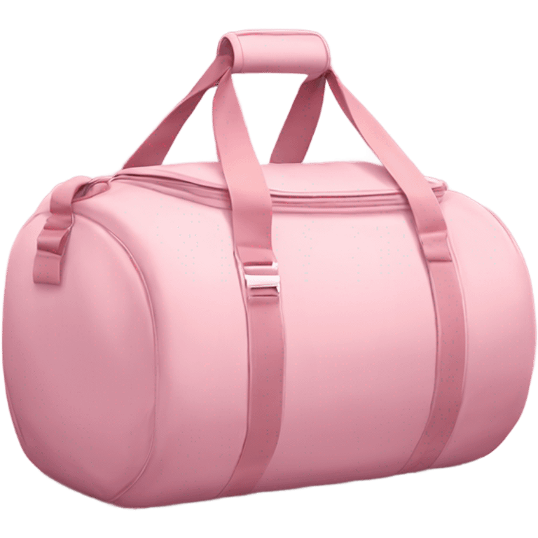 Light pink sports bag  emoji