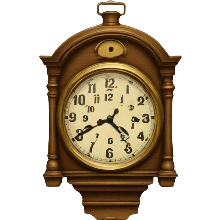 vintage clock emoji