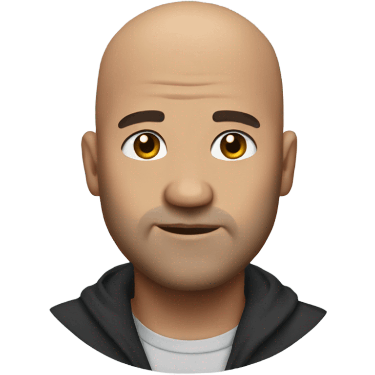 Big bald guy emoji