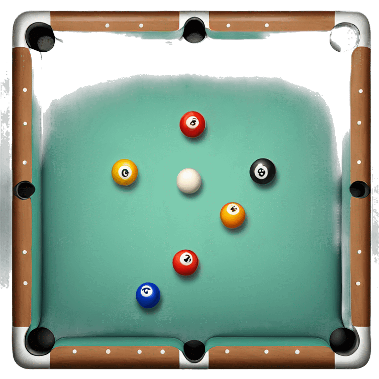 Pool table emoji