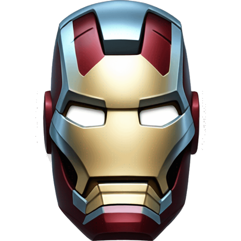 Superhero iron man emoji