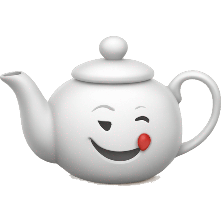 teapot with tea cozy emoji