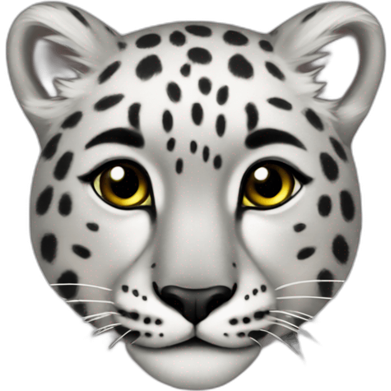 snow leopard emoji