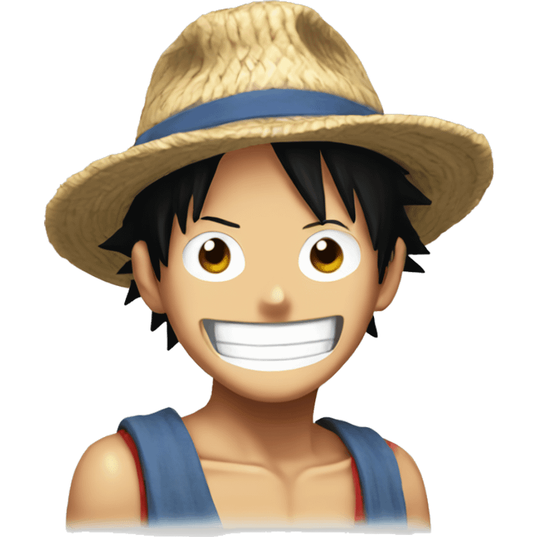 Luffy anime character  emoji