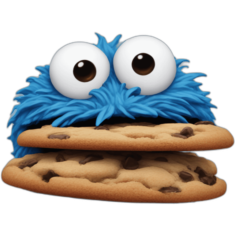 cookie monster emoji