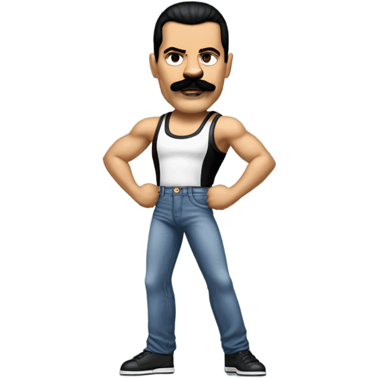 Freddie Mercury  macho emoji