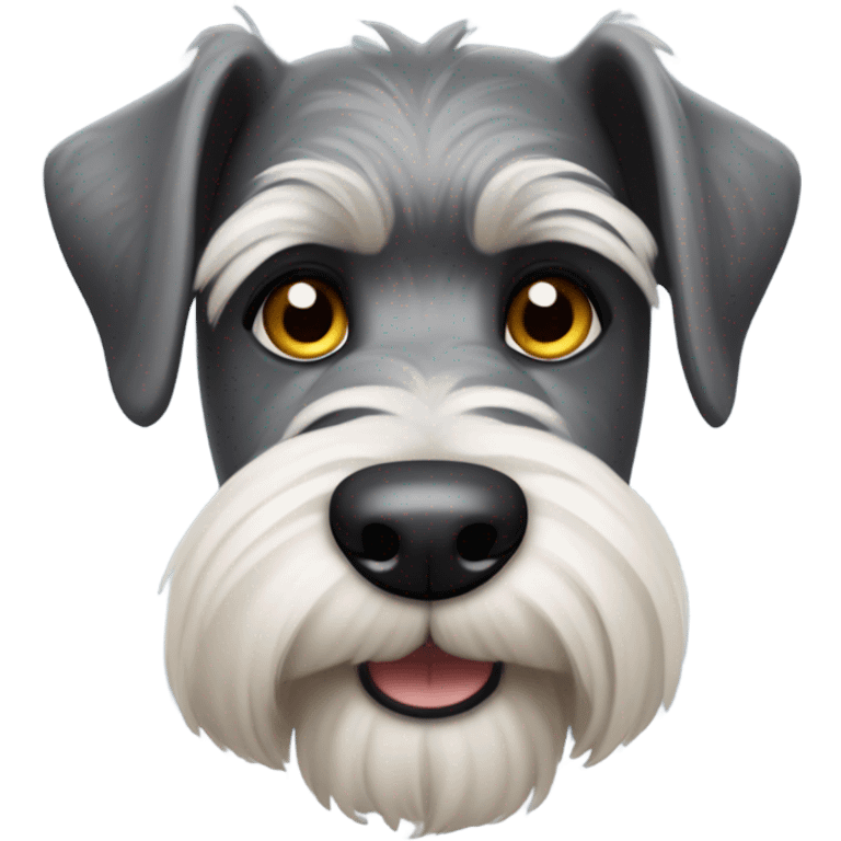 schnauzer dog emoji