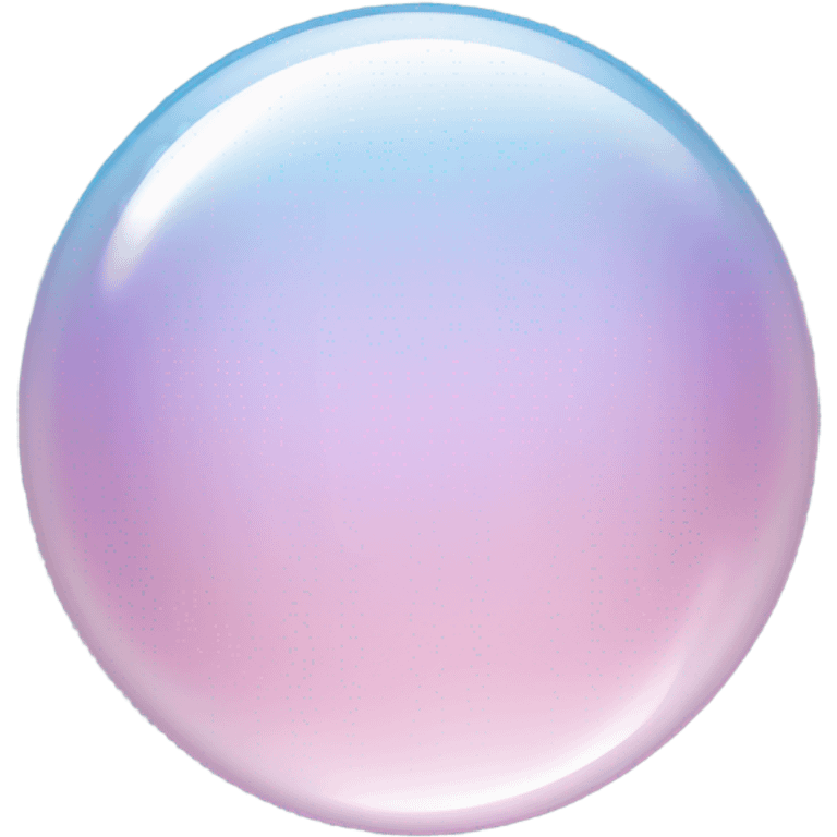 Bubble in cleancore aesthetic  emoji