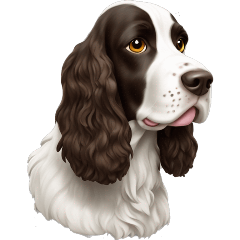 English springer spaniel emoji