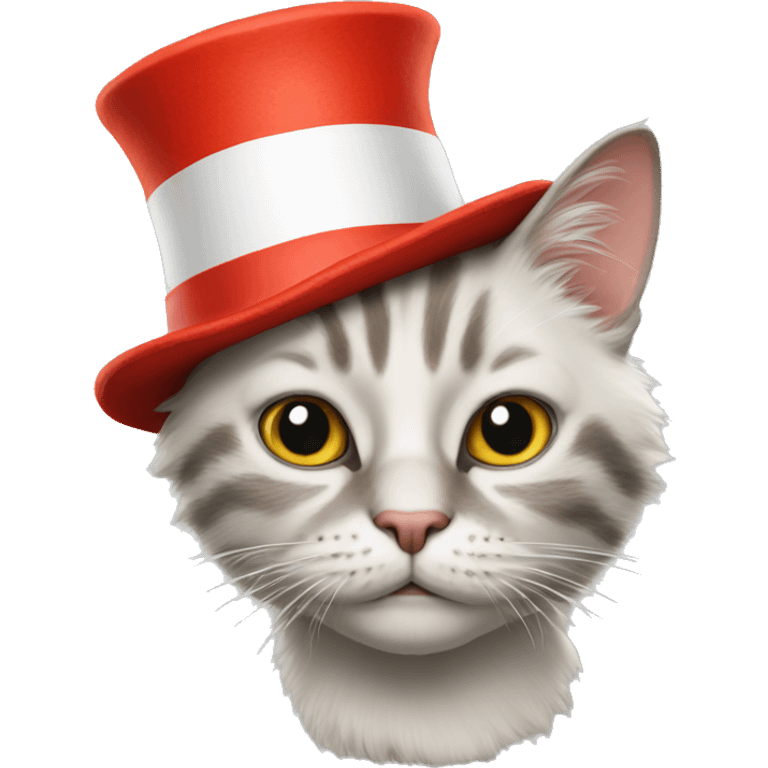 Cat in the hat emoji