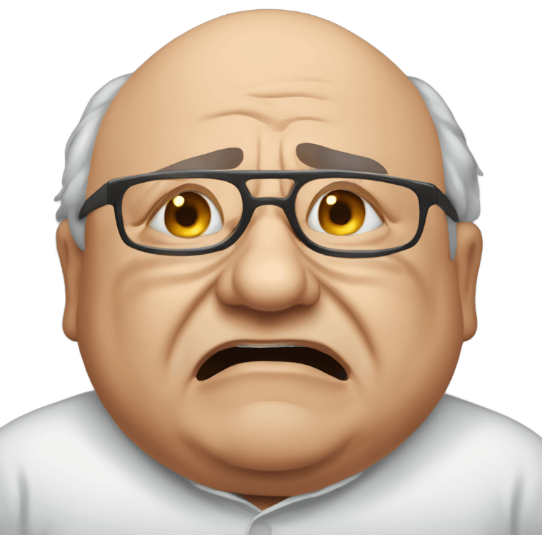 danny devito crying emoji