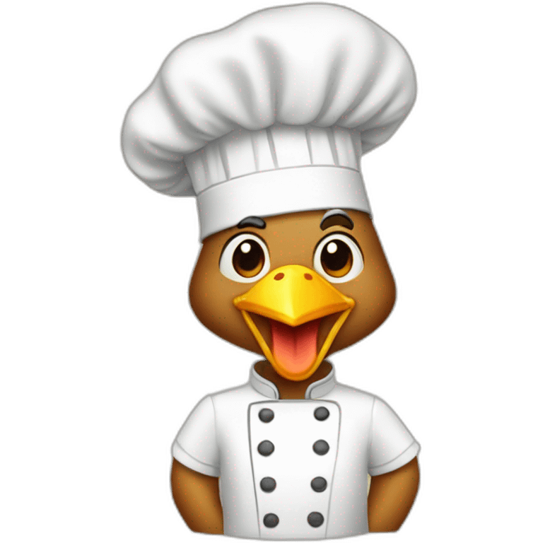 gallina chef emoji