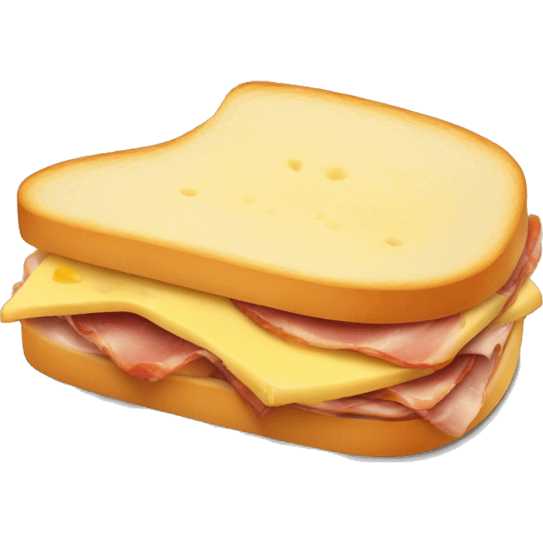 Sandwich de jamón y queso tostado  emoji