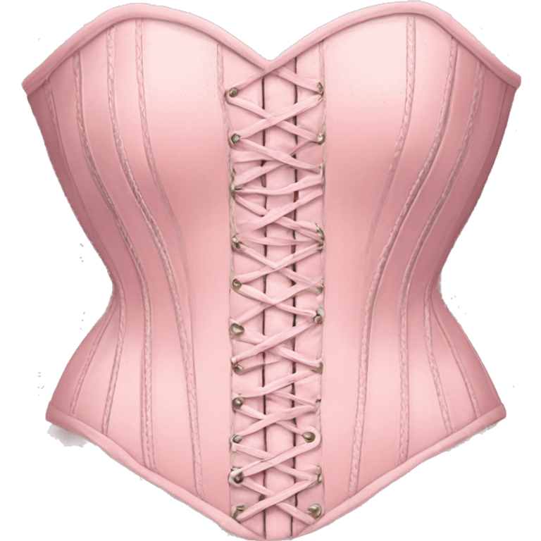 baby pink corset  emoji