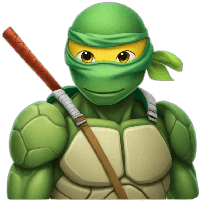 Mbappe Ninja turtle emoji