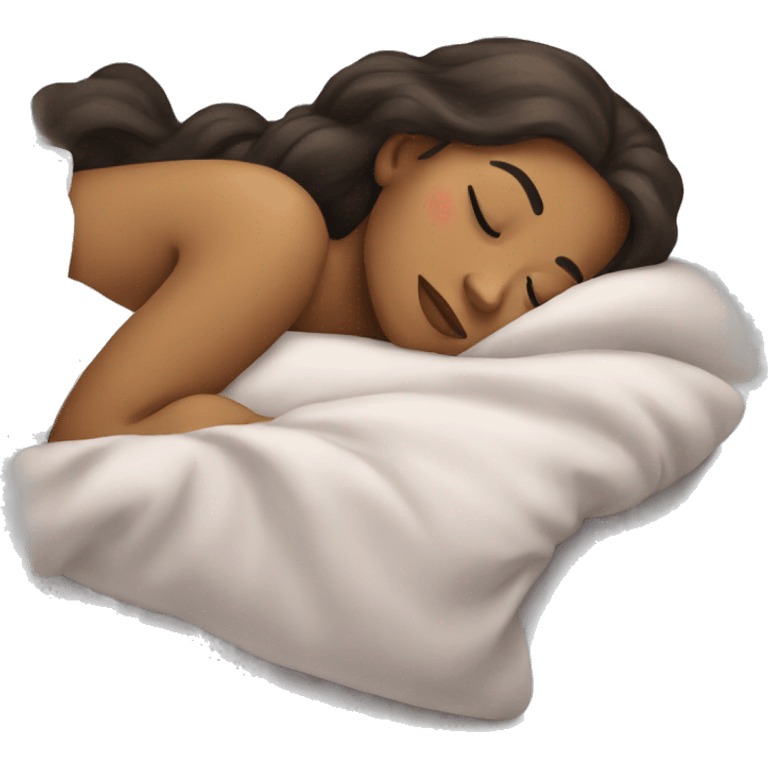 girl sleeping emoji