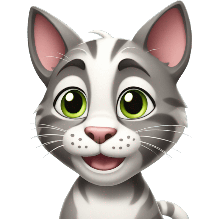 Talking Tom Cartoon Cat emoji