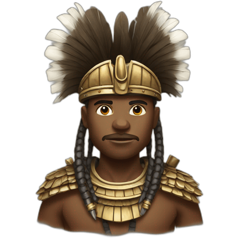 Zulu warrior emoji