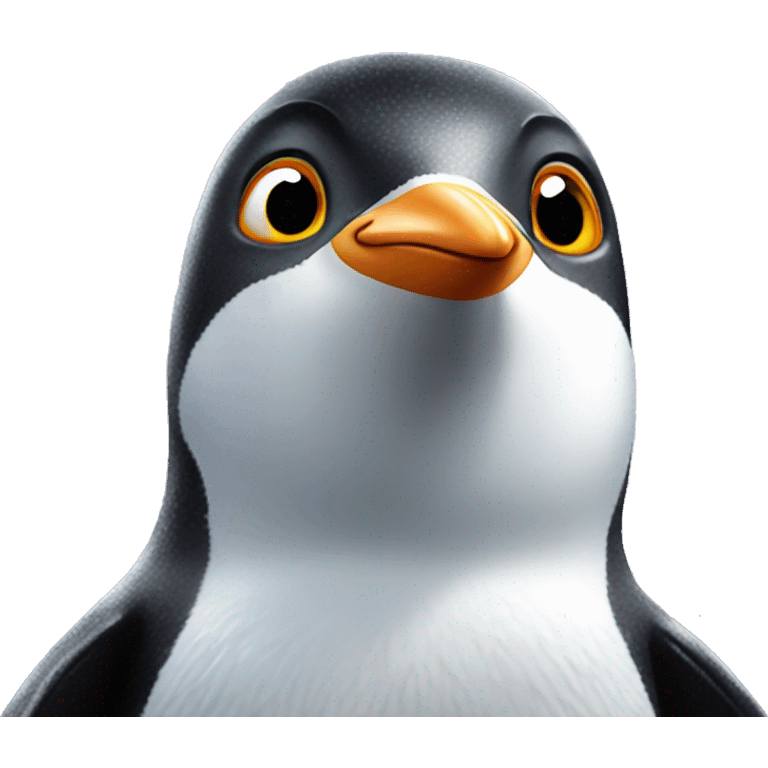 realistic penguin emoji