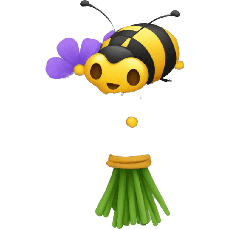 Bug with bouquet  emoji