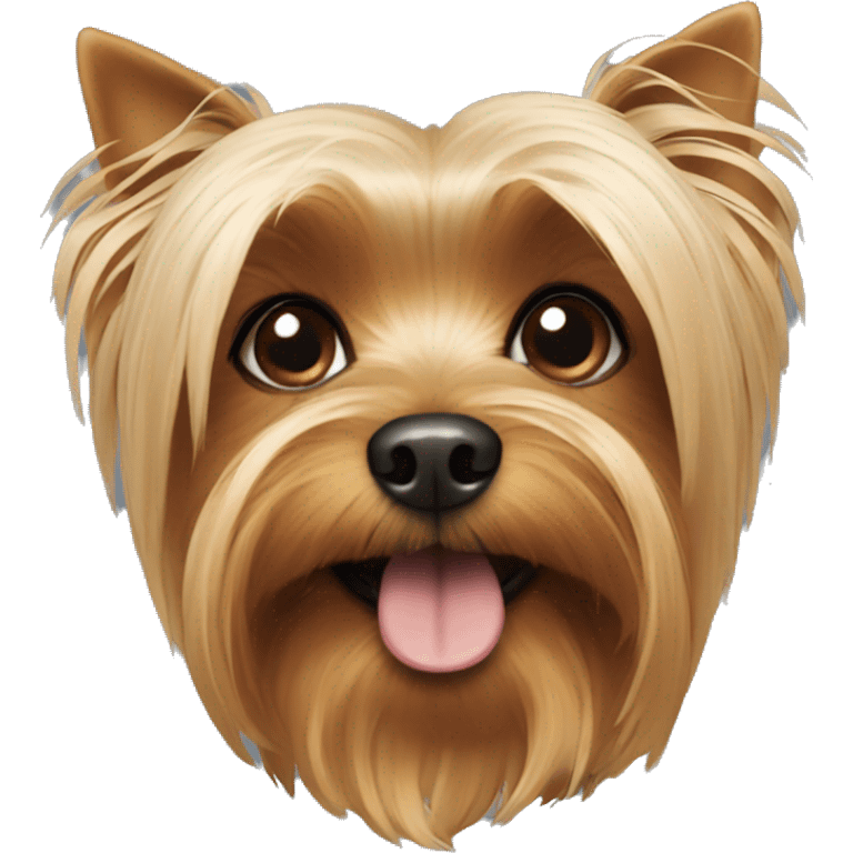 Yorkie dog emoji