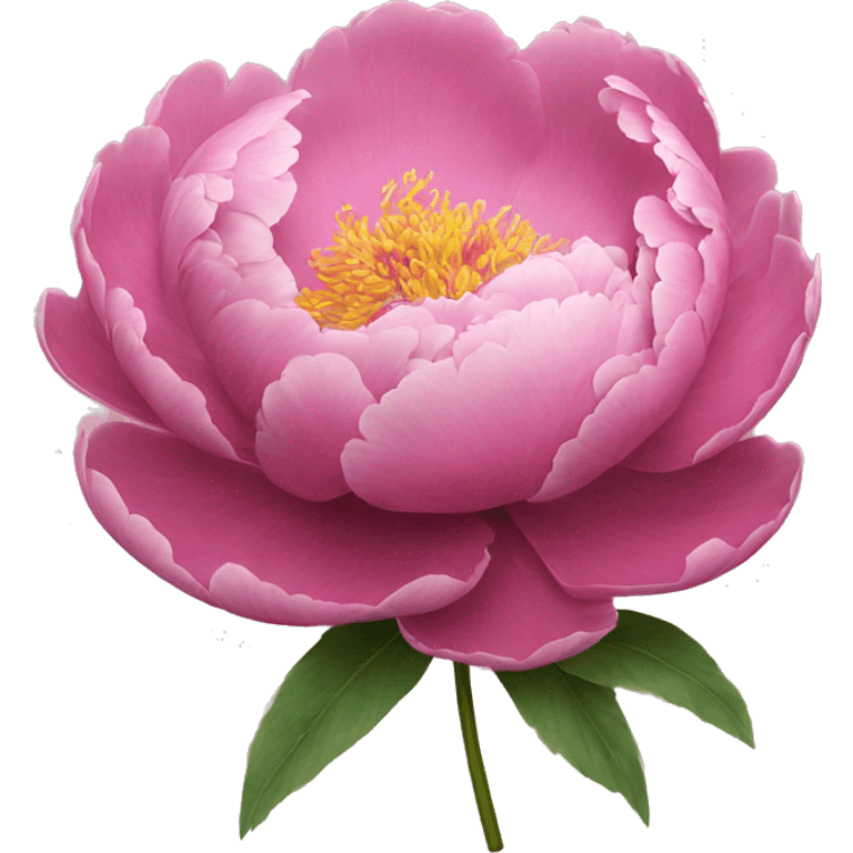 Peony emoji