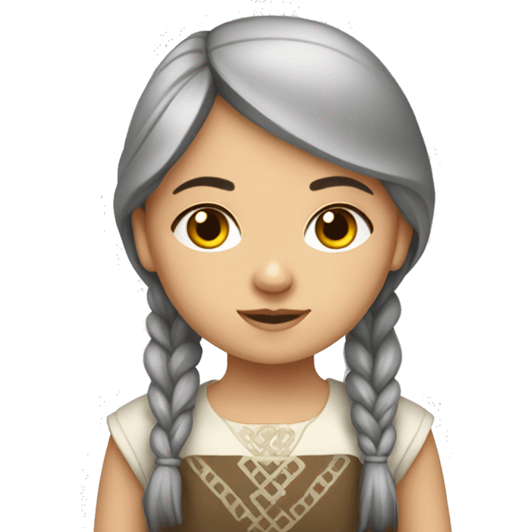 slavic girl  emoji