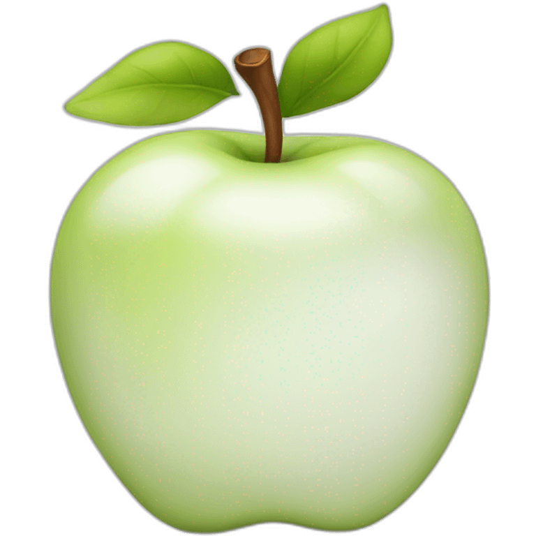 elegant apple emoji