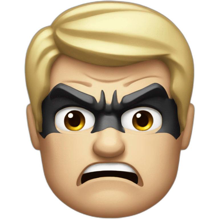 Batman angry emoji