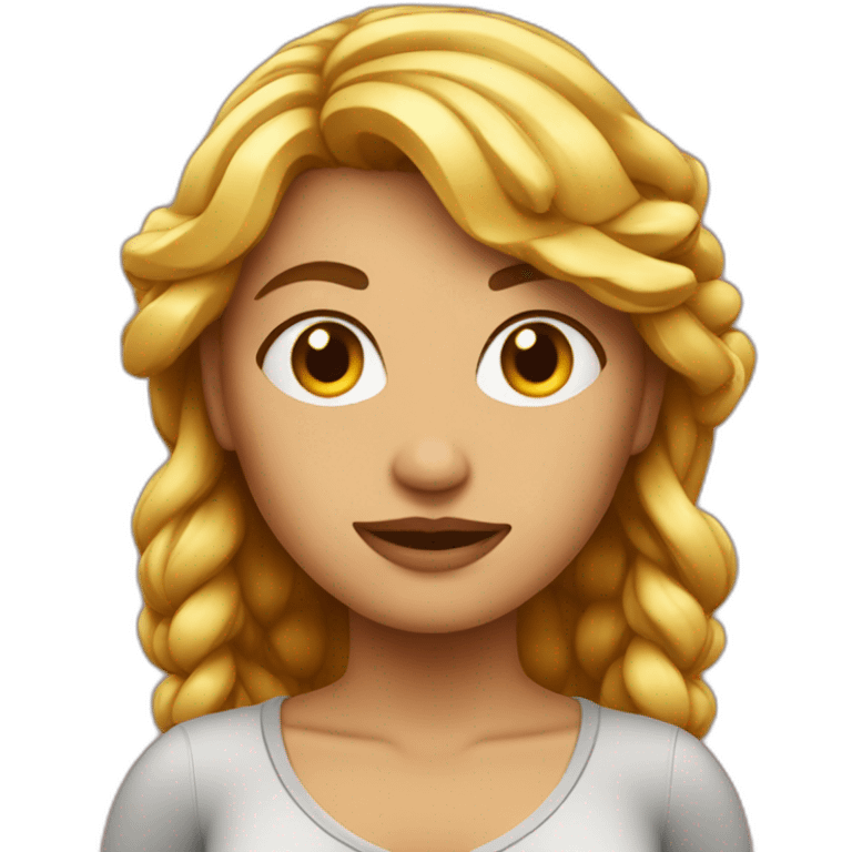 Femme en surpoids  emoji