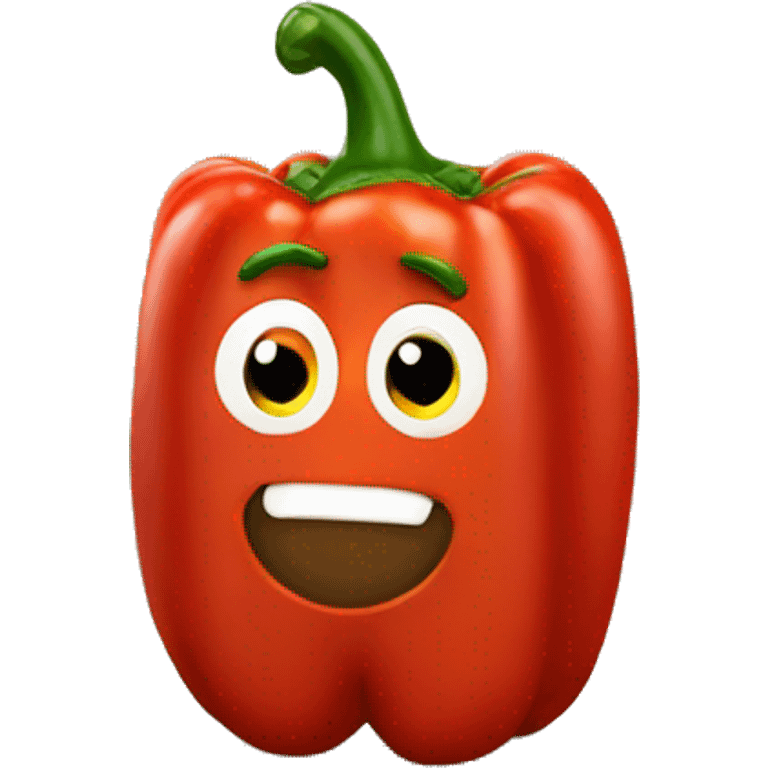 Stuffed pepper emoji